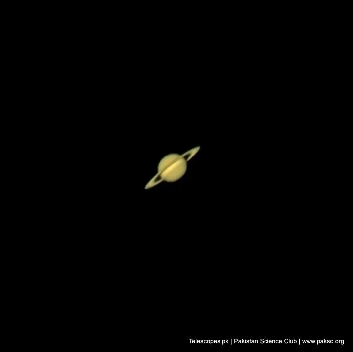 Saturn is the sixth planet from the Sun and the second-largest planet in our solar system